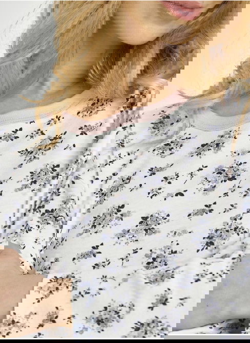 Noční košile TARO MARTINA 3452 bílá