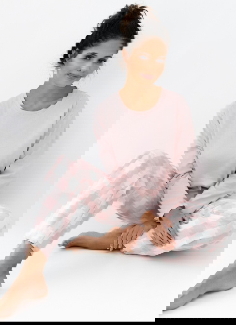 Dámské pyžamo SENSIS SAYLOR růžová