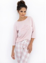 Pijama dama SENSIS ANNABELLE roz deschis