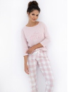 Pijama dama SENSIS ANNABELLE roz deschis