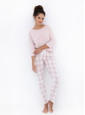 Pijama dama SENSIS ANNABELLE roz deschis