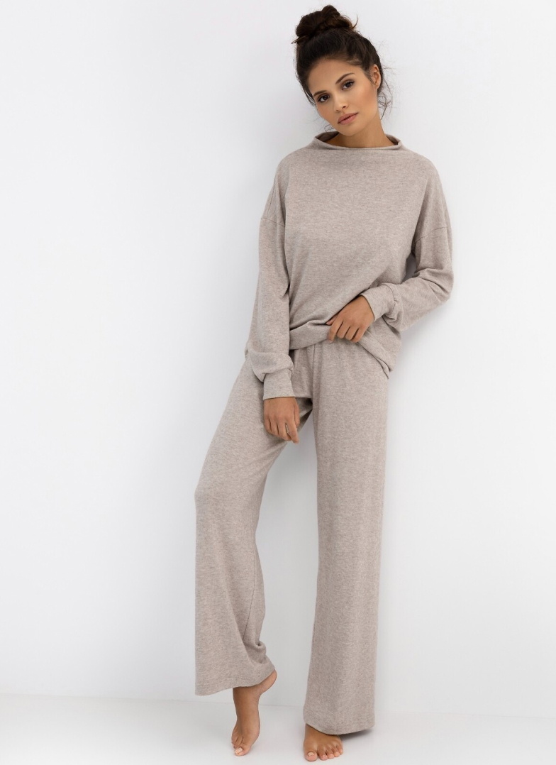 Pijama dama SENSIS ZAYLA cappucino-melange