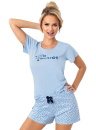 Piżama damska Donna Star Short blue
