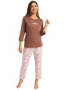 Pijama dama REGINA 702 maro