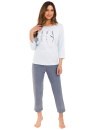 Pijama dama REGINA 703 albastru deschis