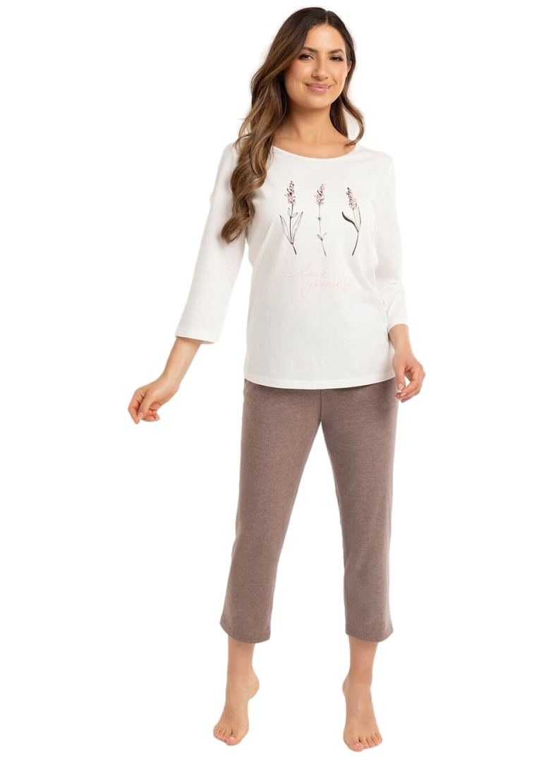 Pijama dama REGINA 703 ecru