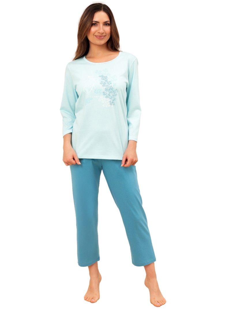 Pijama dama REGINA 706 turcoaz