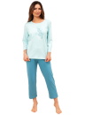 Pijama dama REGINA 706 turcoaz