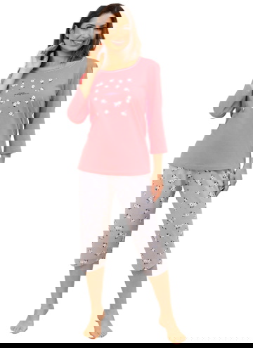 Dámské pyžamo REGINA 707 růžová