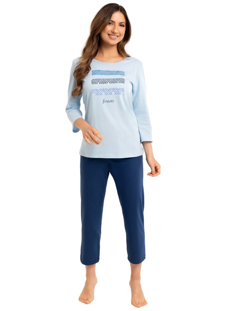 Pijama dama REGINA 709 albastru