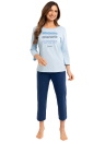 Pijama dama REGINA 709 albastru