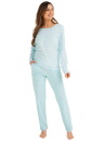 Pijama dama REGINA 704 turcoaz