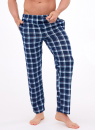 Pantaloni de pijama bărbați CORNETTE 691/61 albastru închis