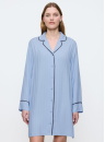 Koszula nocna rozpinana Triumph Amourette Jacquard NDW ICE