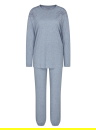 Dámské pyžamo TRIUMPH ENDLESS COMFORT PK 01 LSL M007 - BLUE