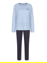 Pijama dama TRIUMPH SETS PK 01 LSL X BLUE COMBINATION