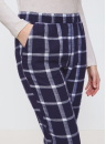 Dámské pyžamové kalhoty TRIUMPH MIX & MATCH TAPERED TROUSER FLANNEL 02 X GREY COMBINATION