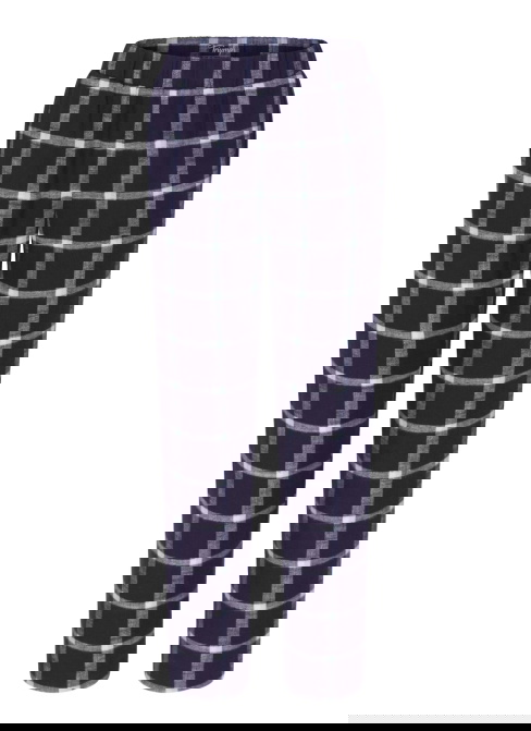 Spodnie piżamowe damskie Triumph Mix & Match Tapered Trouser Flannel 02 X GREY COMBINATION