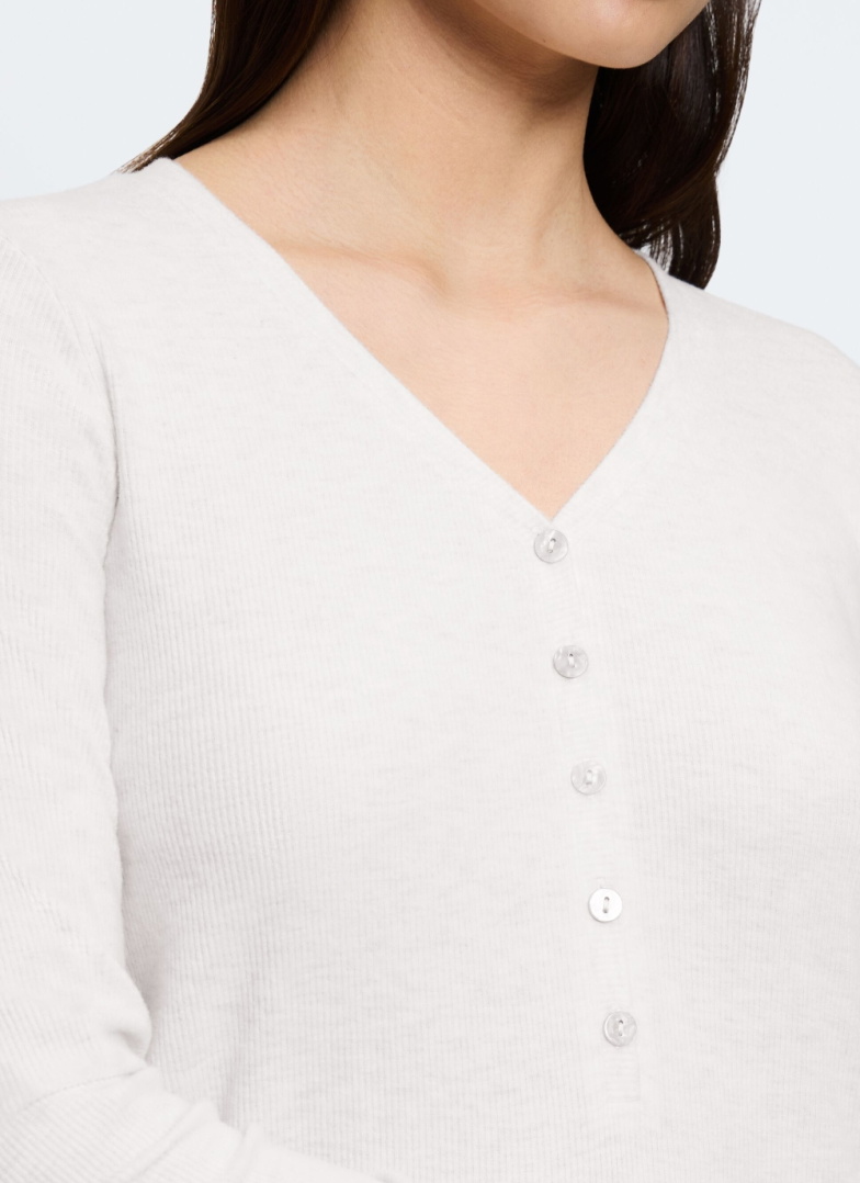 Cămașă de noapte TRIUMPH MIX & MATCH NDK SOFT LIGHT GREY MELANGE