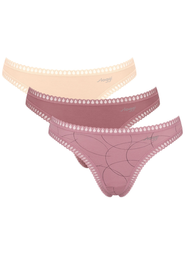 Majtki damskie sloggi GO Crush String C3P V002 - MULTIPLE COLOURS 2