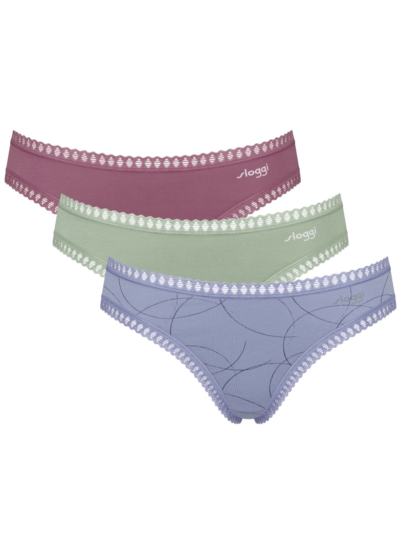 Majtki damskie sloggi GO Crush Mini C3P V008 - MULTIPLE COLOURS 8