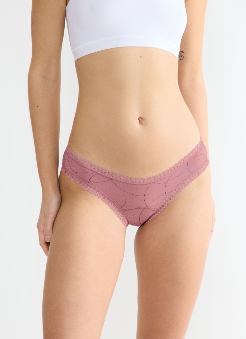 Majtki damskie sloggi GO Crush Mini C3P V002 - MULTIPLE COLOURS 2
