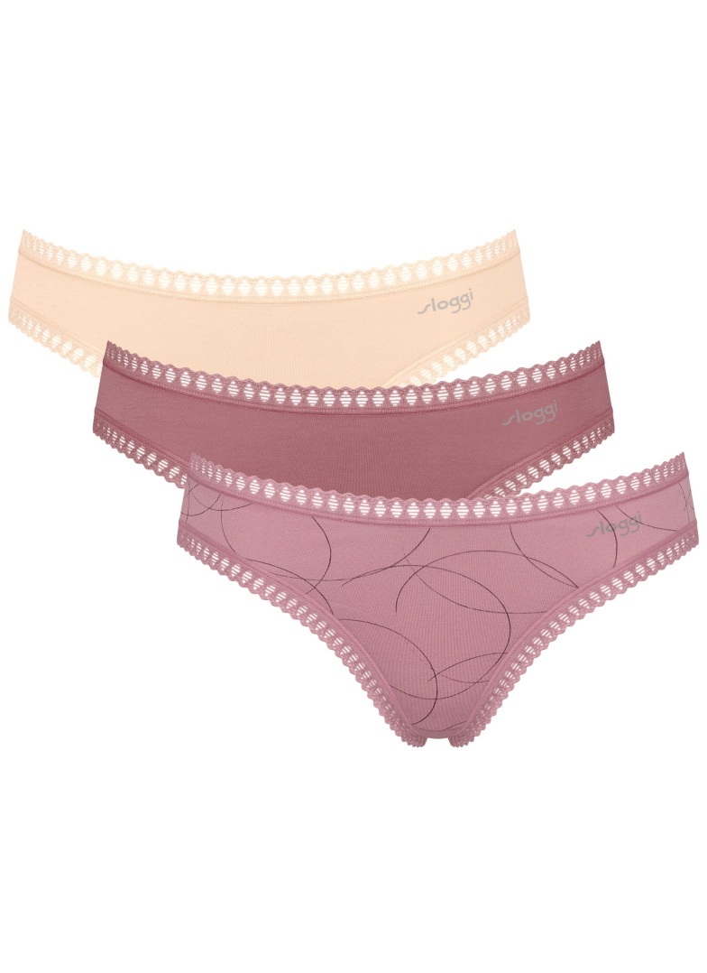 Majtki damskie sloggi GO Crush Mini C3P V002 - MULTIPLE COLOURS 2