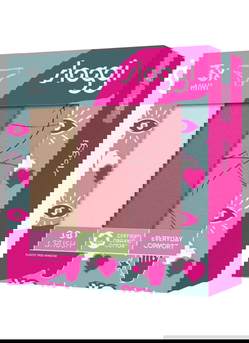 Majtki damskie sloggi GO Crush Mini C3P V002 - MULTIPLE COLOURS 2