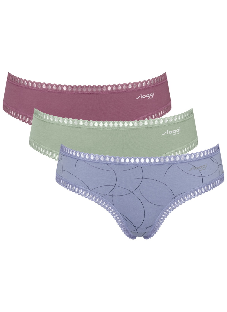 Majtki damskie sloggi GO Crush Hipster C3P V008 - MULTIPLE COLOURS 8