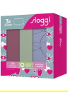 Majtki damskie sloggi GO Crush Short C3P V008 - MULTIPLE COLOURS 8