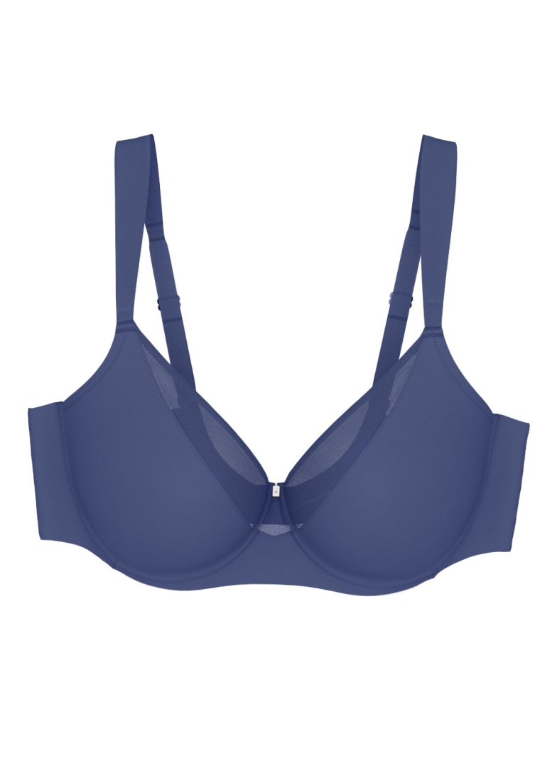 Podprsenka TRIUMPH TRUE SHAPE SENSATION T W01 VINTAGE denim