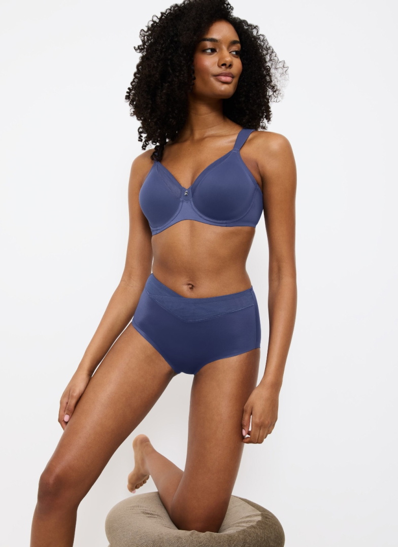 Podprsenka TRIUMPH TRUE SHAPE SENSATION T W01 VINTAGE denim
