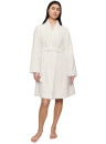 Dámský župan TRIUMPH ROBES FLEECE ROBE 01 SILK WHITE