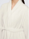 Dámský župan TRIUMPH ROBES FLEECE ROBE 01 SILK WHITE