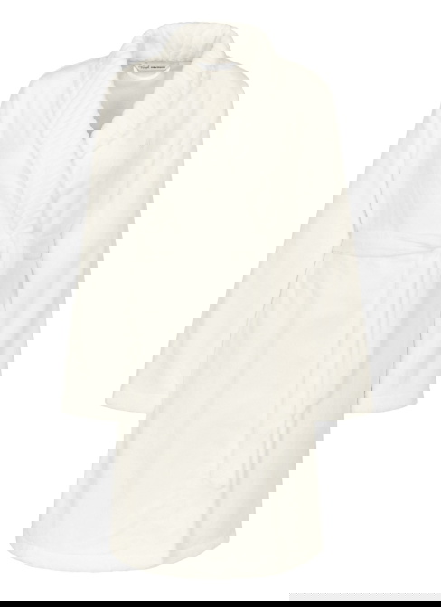 Dámský župan TRIUMPH ROBES FLEECE ROBE 01 SILK WHITE