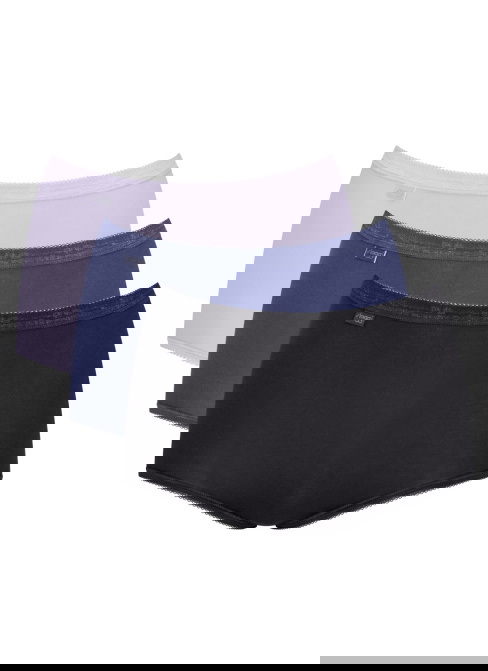 Chiloți dama SLOGGI BASIC+ MAXI 3PACK V019 - MULTIPLE COLOURS 19