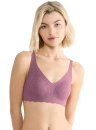 Podprsenka SLOGGI ZERO FEEL BLISS SOFT BRA 7574 - lila CLOVER