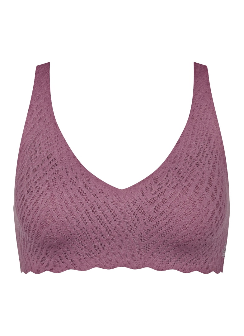 Podprsenka SLOGGI ZERO FEEL BLISS SOFT BRA 7574 - lila CLOVER