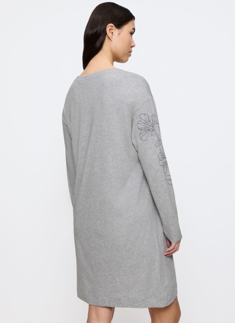 Hálóing TRIUMPH ENDLESS COMFORT NDK 01 LSL DARK GREY MELANGE