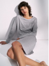 Noční košile TRIUMPH ENDLESS COMFORT NDK 01 LSL DARK GREY MELANGE