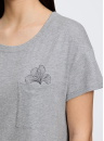 Hálóing TRIUMPH NIGHTDRESSES NDK X 02 DARK GREY MELANGE