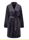Dámský župan TRIUMPH ROBES FLEECE ROBE 01 INK GRAY
