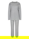 Női pizsama TRIUMPH ENDLESS COMFORT PK 01 LSL DARK GREY MELANGE