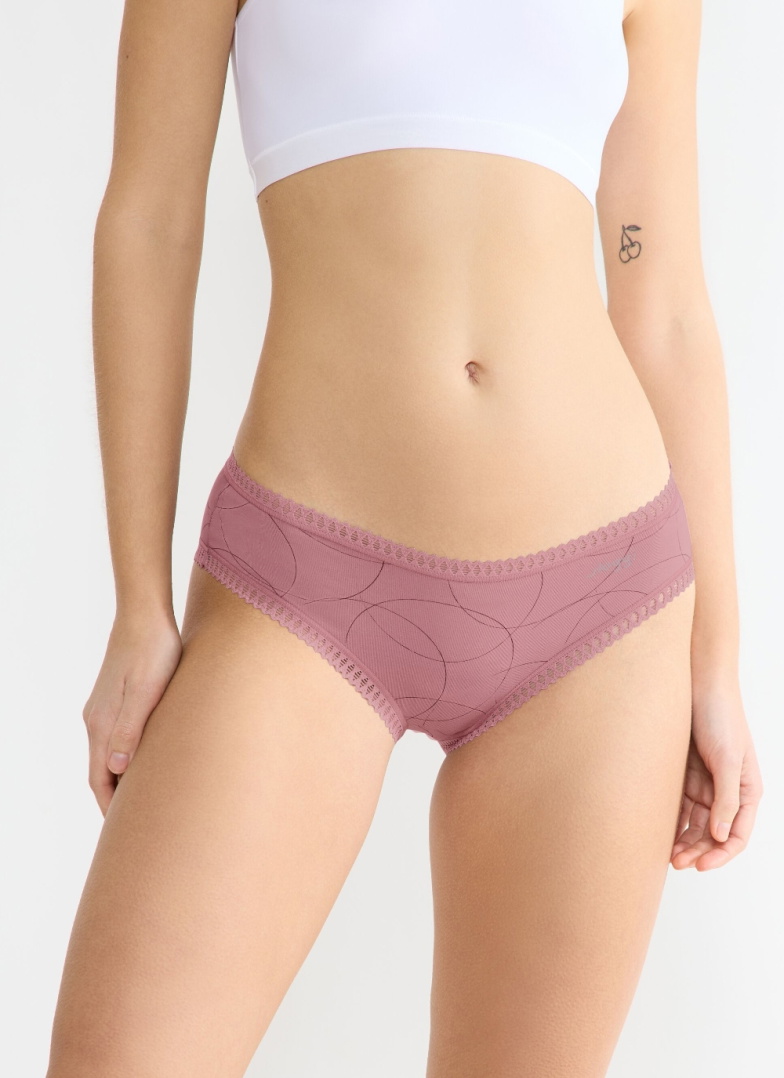 Női bugyi SLOGGI GO CRUSH HIPSTER 3PACK V002 - MULTIPLE COLOURS 2