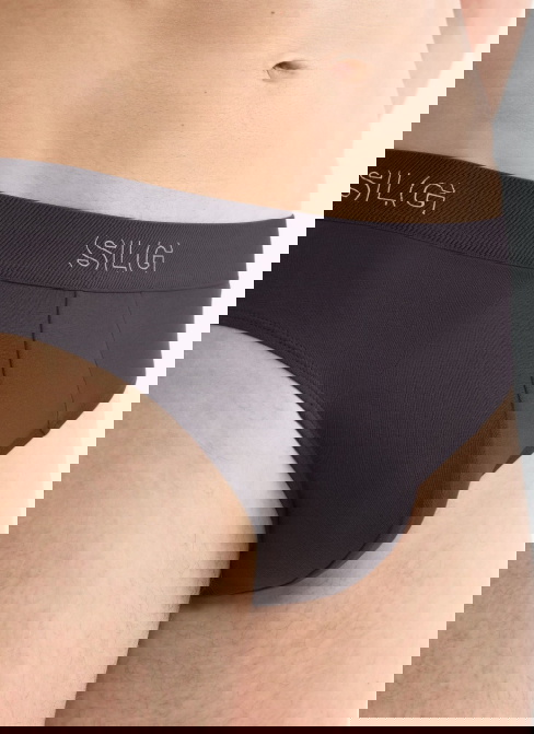Slipy sloggi SLG Base Brief 2PACK 3828 - CHARCOAL