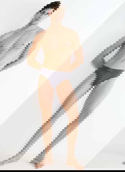Majtki męskie sloggi SLG Base Brief C2P 6652 - SHIVER