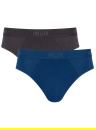 Slipy sloggi SLG Base Brief 2PACK M014 - BLACK COMBINATION