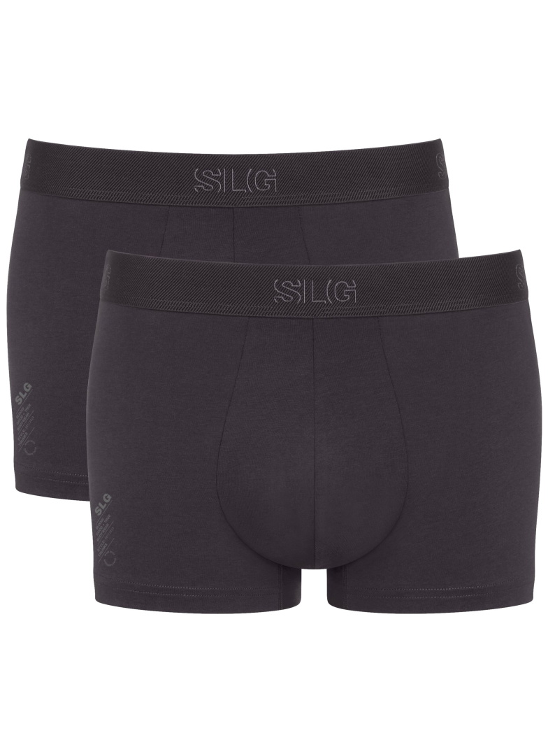 Boxerky sloggi SLG Base Trunk 2PACK 3828 - CHARCOAL