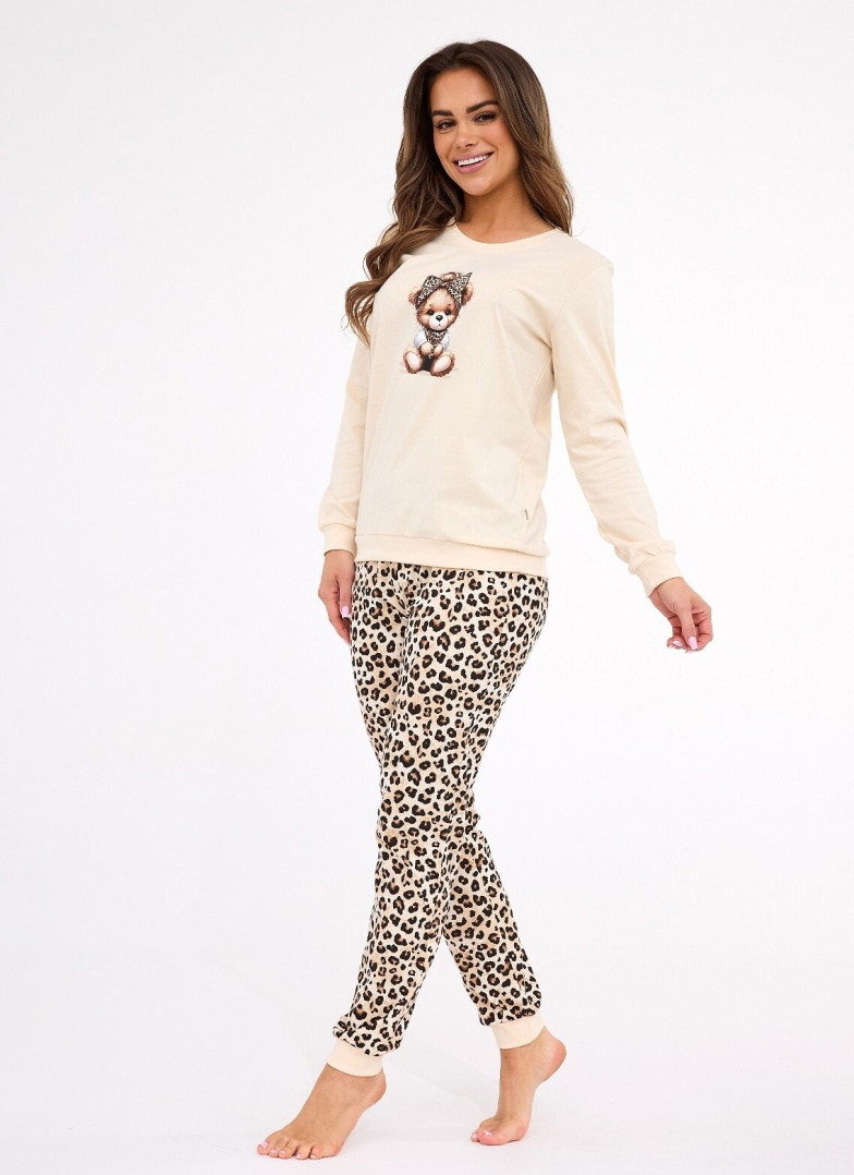 Pijama dama CORNETTE 671/429 PANTHER bej