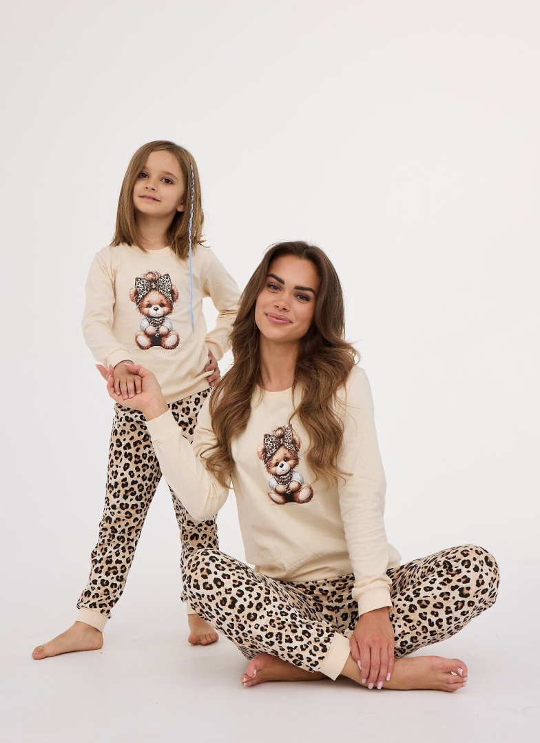 Pijama dama CORNETTE 671/429 PANTHER bej
